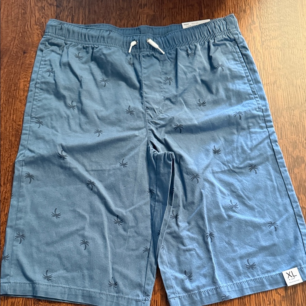 Kohl's Blue Woven Jogger Shorts